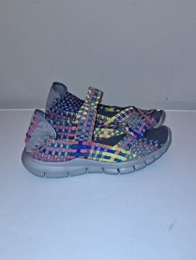 bernie mev. Multicolor Woven Slip-On Flat